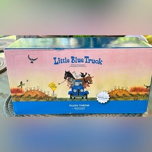 NIP-Little Blue Truck Blanket